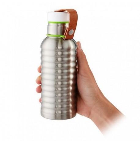 Термо фляга стальная малая Black+Blum 500 мл (сталь-зеленый)