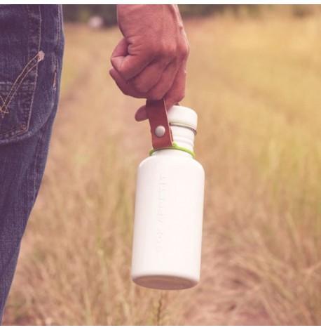 Бутылка для воды стальная Black+Blum (500 мл) белая