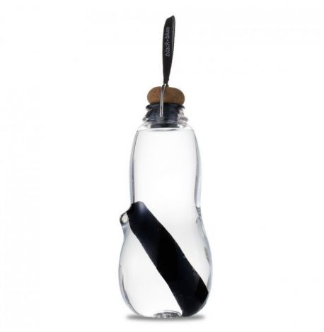 Пляшка для води Eau Good Black + Blum (800 мл) чорна