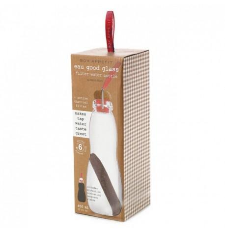 Бутылка для воды Eau Good Black+Blum (650 мл) красная