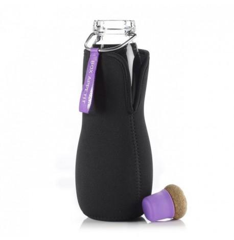 Пляшка для води Eau Good Black + Blum (650 мл) фіолетова