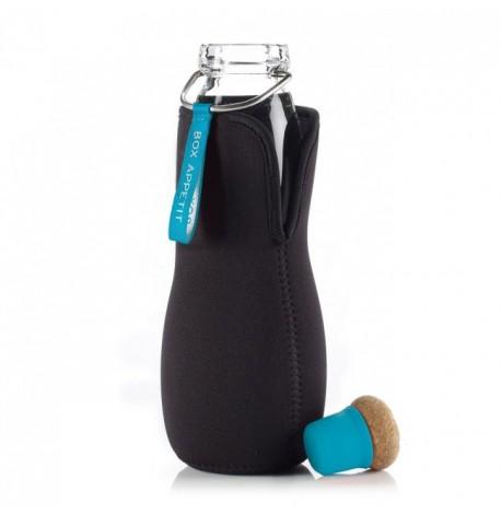 Пляшка для води Eau Good Black + Blum (650 мл) блакитна