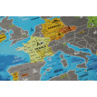 Скретч-карта Европы Discovery Map Europe (английский язык) в тубусе