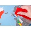 Скретч-карта світу з прапорами Discovery Map World Flags (англійська мова) в тубусі