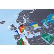 Скретч-карта світу з прапорами Discovery Map World Flags (англійська мова) в тубусі