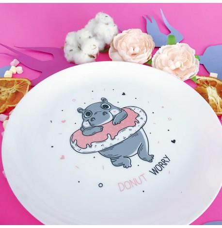 Тарелка Donat Worry
