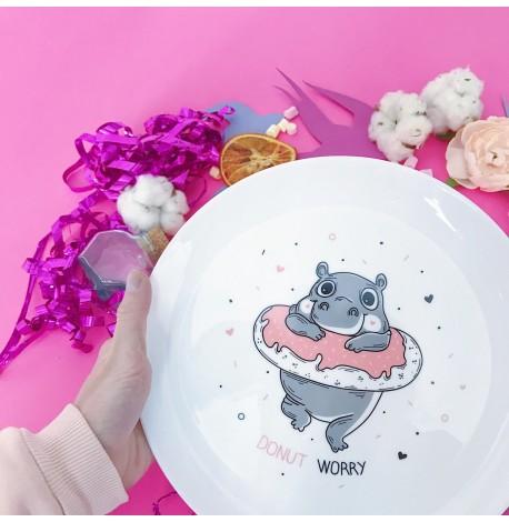 Тарелка Donat Worry