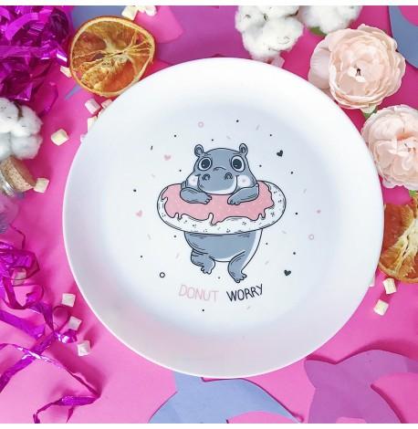 Тарелка Donat Worry