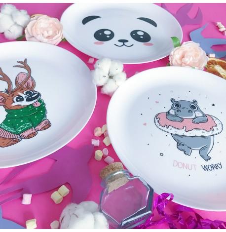 Тарелка Donat Worry