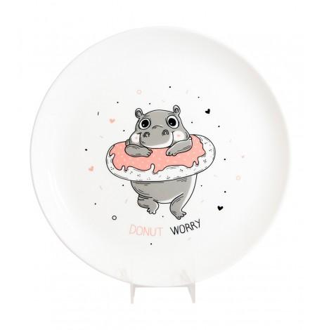 Тарелка Donat Worry