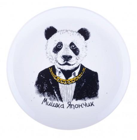 Тарелка с пандой «Мишка Япончик»
