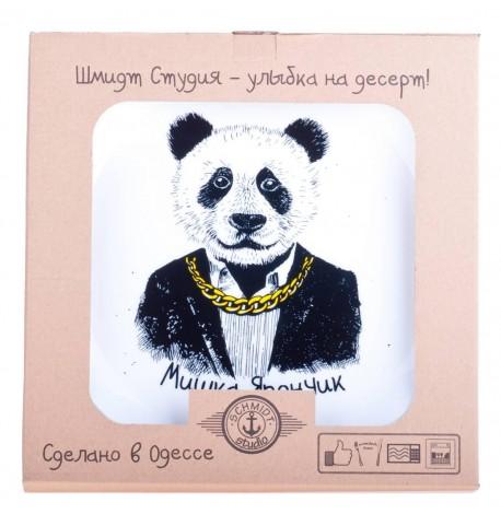 Тарелка с пандой «Мишка Япончик»