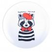 Тарелка с енотом «Картина - Маслом!»
