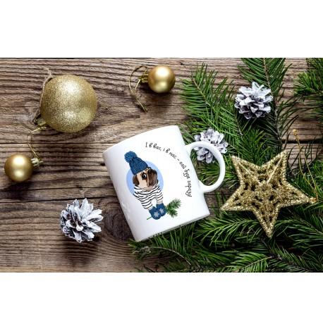 Чашка с мопсом «Мопс - Гаразд» (320 мл)