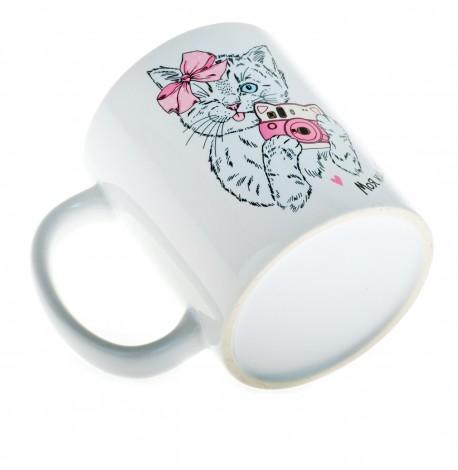 Чашка с кошкой «Моя киця» (320 мл)