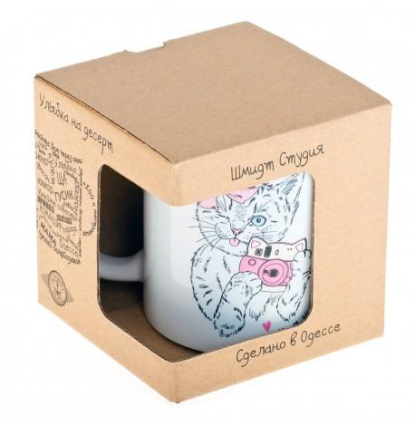 Чашка с кошкой «Моя киця» (320 мл)