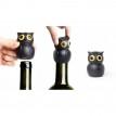 Стоппер для бутылки Owl Stopper Qualy (черный)
