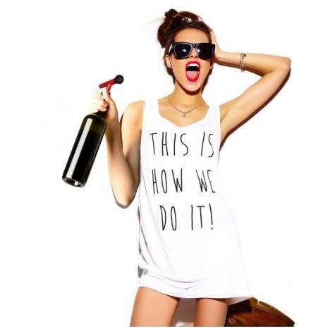 Стоппер для пляшки Dynamike Rocket Design (червоний)