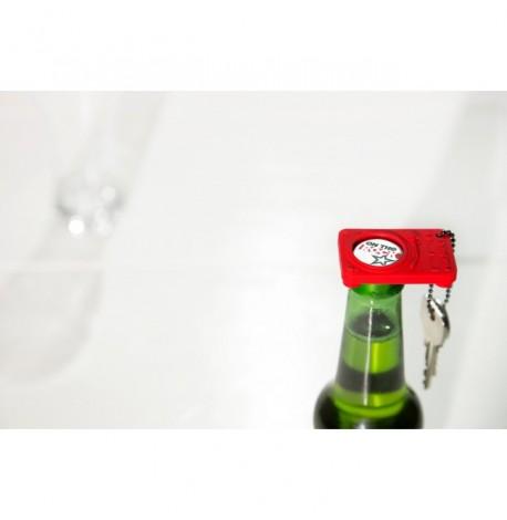 Брелок-открывалка для бутылок Opening Act Rocket Design (красный)