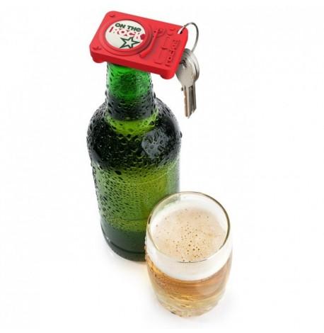 Брелок-открывалка для бутылок Opening Act Rocket Design (красный)