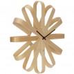 Настінний годинник з дерева Ribbonwood Umbra, 51 см