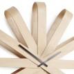 Настінний годинник з дерева Ribbonwood Umbra, 51 см