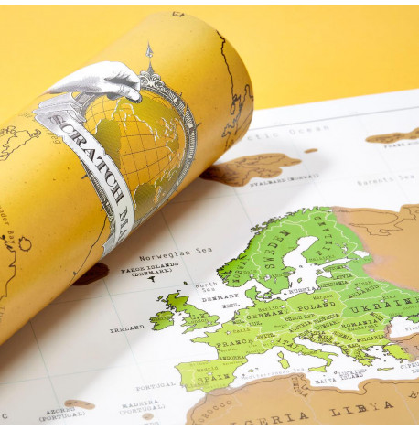 Скретч-карта світу Scratch Map Luckies