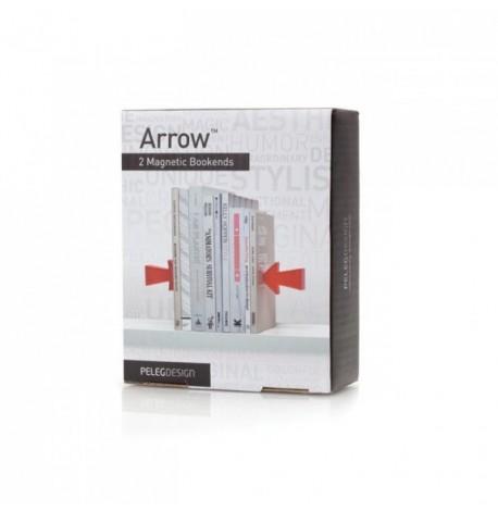 Тримач для книг (букенд) Arrow Magnetic Bookend Peleg Design