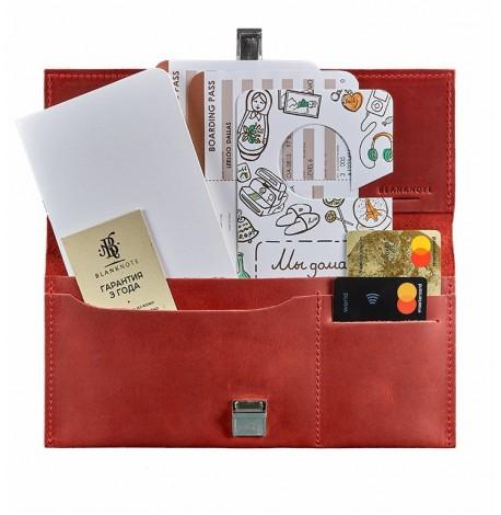 Кожаный тревел-кейс Journey 2.0 (коралловый)