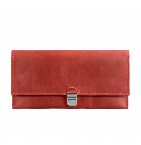 Кожаный тревел-кейс Journey 2.0 (коралловый)