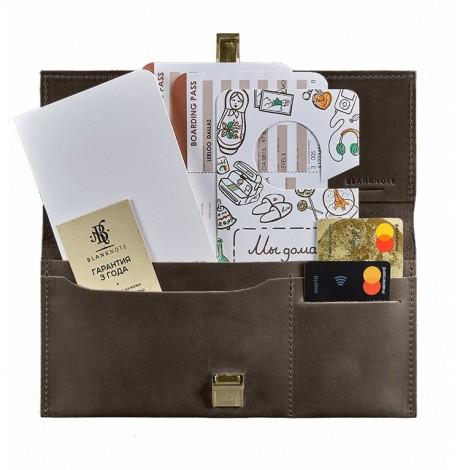 Шкіряний тревел-кейс Journey 2.0 (темно-коричневий)