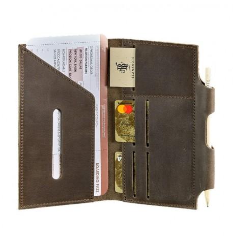 Шкіряний тревел-кейс 3.0 (темно-коричневий)