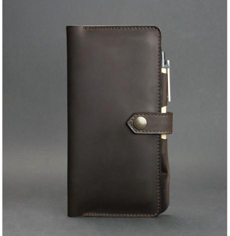 Кожаный тревел-кейс 4.0 (темно-коричневый)