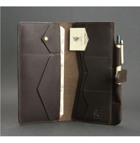 Кожаный тревел-кейс 4.0 (темно-коричневый)