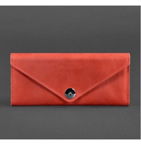 Кошелек женский из натуральной кожи Керри 1.0 (коралловый)