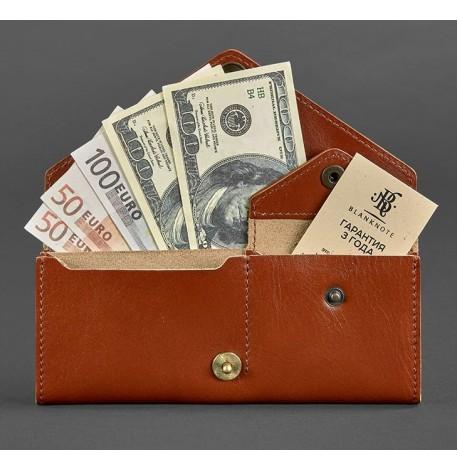 Кошелек женский из натуральной кожи Керри 1.0 (светло-коричневый)