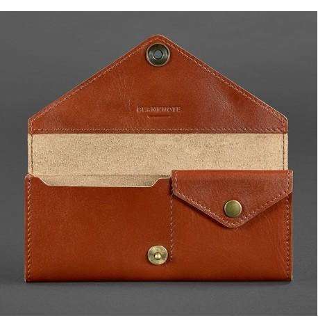 Кошелек женский из натуральной кожи Керри 1.0 (светло-коричневый)