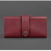 Портмоне з натуральної шкіри 3.0 (бордове) шкіра Krast