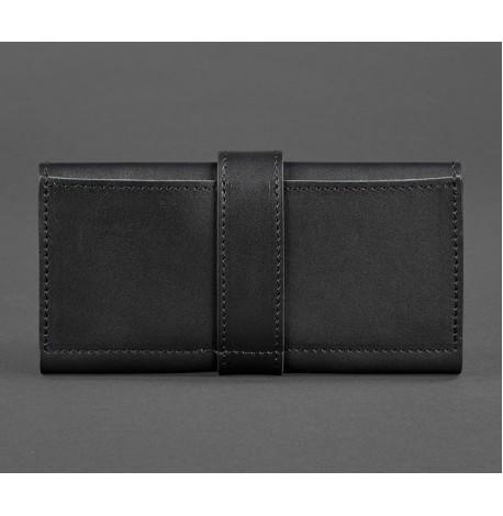 Портмоне из натуральной кожи  3.0 (черное) кожа Krast