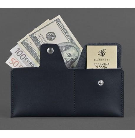 Портмоне-купюрник из натуральной кожи 8.0 (черное)