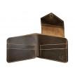 Портмоне з натуральної шкіри 4.2 (темно-коричневе)