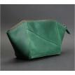 Косметичка из натуральной кожи (зеленая) кожа Crazy Horse