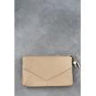Косметичка из натуральной кожи "Крем-брюле" (бежевая)