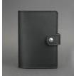 Обложка для паспорта из кожи 3.0 (черная)