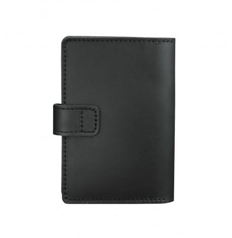 Обложка для паспорта из кожи 3.0 (черная)
