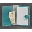 Обкладинка для паспорта зі шкіри 3.0 (бірюзова)