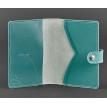 Обкладинка для паспорта зі шкіри 3.0 (бірюзова)