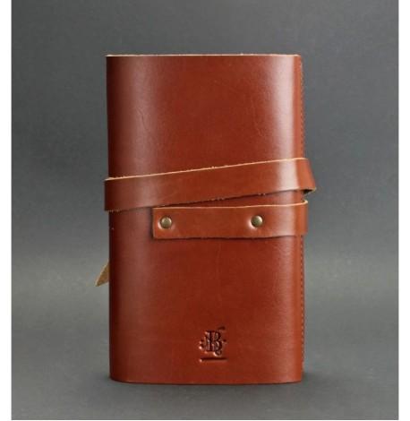 Шкіряний блокнот софт-бук 1.0 (світло-коричневий)