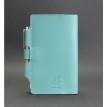 Кожаный блокнот софт-бук 4.0 A5 mini (бирюзовый)