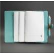 Кожаный блокнот софт-бук 4.0 A5 mini (бирюзовый)